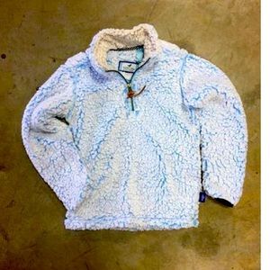 YOUTH Properly Tied Pullover in Blue Frost